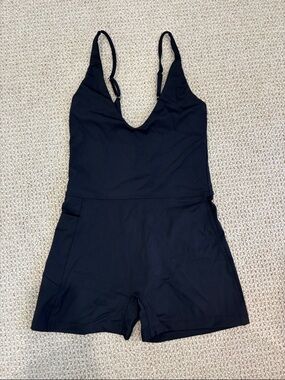 Benoa Swim Black Jumpsuit Romper
